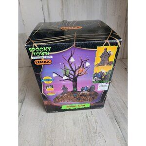 Spooky town lemax Cemetery Capers Halloween Village accessory